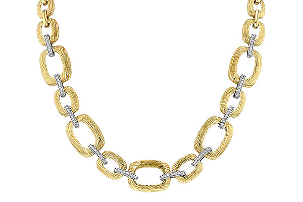 E052-09987: NECKLACE .48 TW (17 INCHES)