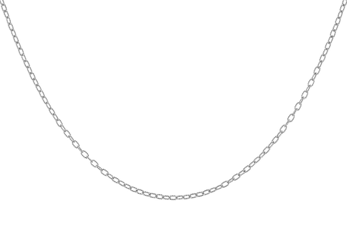 G319-42705: ROLO LG (18IN, 2.3MM, 14KT, LOBSTER CLASP)