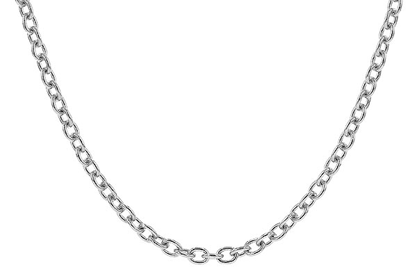 H319-43578: CABLE CHAIN (18IN, 1.3MM, 14KT, LOBSTER CLASP)