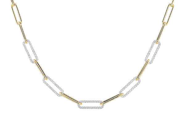 K319-37260: NECKLACE 1.00 TW (17 INCHES)