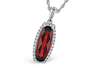 A318-48160: NECK 1.75 GARNET 1.87 TGW