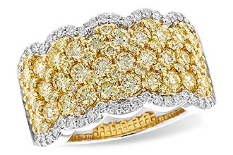 B319-39015: LDS DIA WED RG 1.90 YELLOW DIAS 2.20 TW