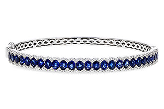 F320-35378: BANGLE 5.09 TW SAPPHIRE 5.65 TGW