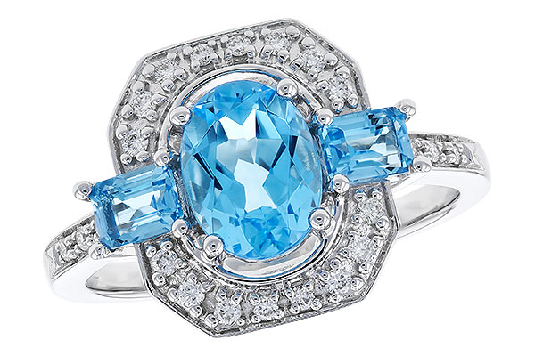 G319-39987: LDS RG 1.75 TW BLUE TOPAZ 1.90 TGW