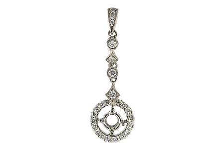 H052-13560: SEMI PENDANT .27 TW