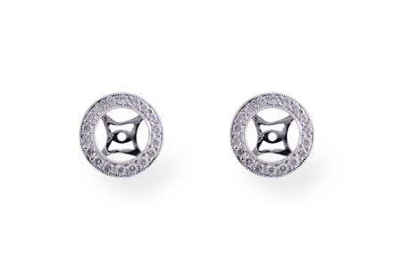 H229-42660: EARRING JACKET .32 TW (FOR 1.50-2.00 CT TW STUDS)