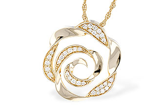 H319-39942: NECKLACE .20 TW