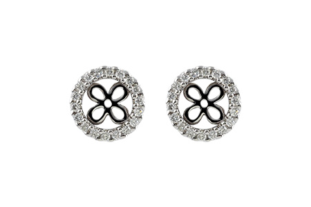 L233-04478: EARRING JACKETS .30 TW (FOR 1.50-2.00 CT TW STUDS)