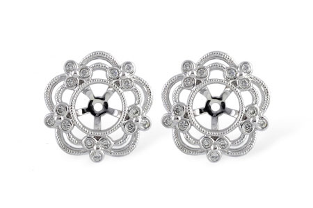M231-22723: EARRING JACKETS .16 TW (FOR 0.75-1.50 CT TW STUDS)